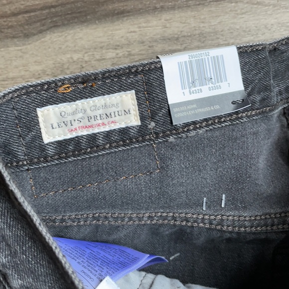 Levi’s 501 Black Distressed Skinny Jeans 27x28 - Picture 14 of 16